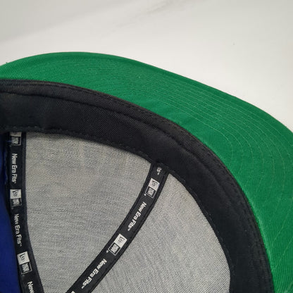 Dallas Mavericks NBA New Era Snapback Blue Green One Size Hardwood Classics Hat