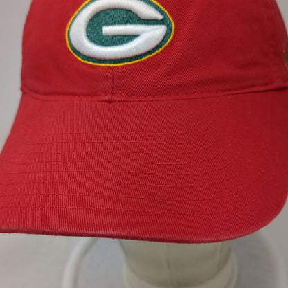 Green Bay Packers NFL Reebok Cap Red One Size Adjustable Embroidered G Logo Hat
