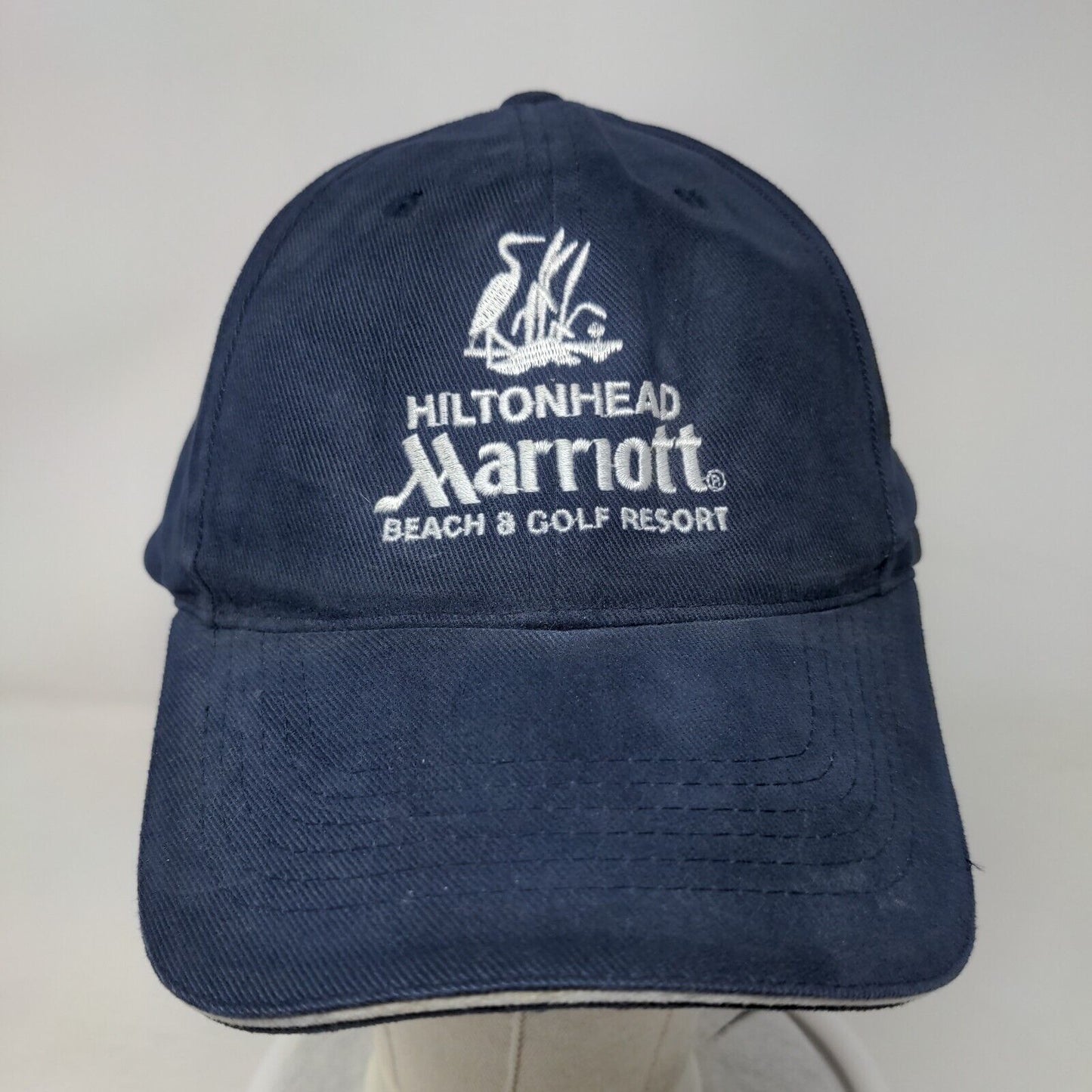 Hilton Head Marriott Beach & Golf Resort Slideback Hat Blue One Size