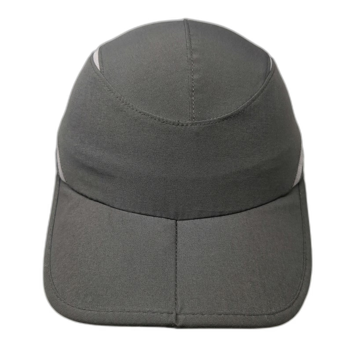 REI Baseball Cap Gray One Size Slideback Mesh Side Panels Outdoor Running Hat
