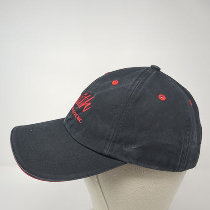 Smith Transportation Inc. Strapback Baseball Cap Black One Size Adjustable