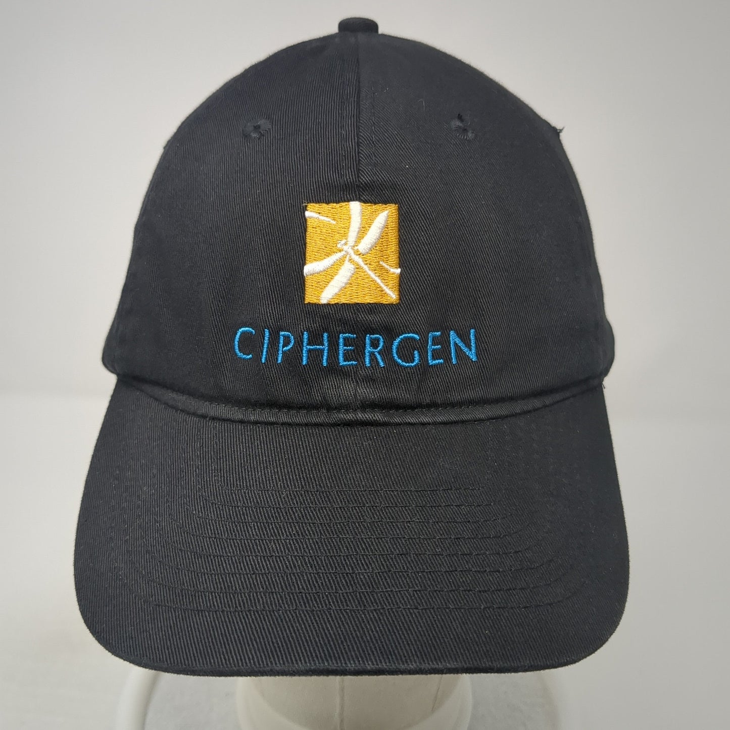 Ciphergen Fitted Hat Black XL Embroidered Toppers Stretch Cap Outdoor
