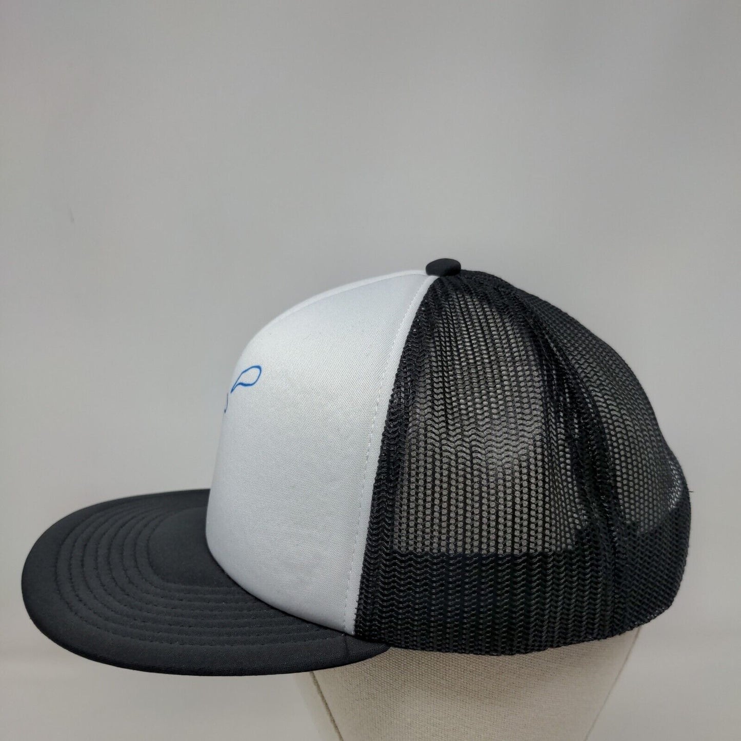 Bottle Snapback Trucker Hat Black OSFM Adjustable Embroidered Otto Polyester