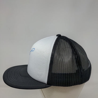 Bottle Snapback Trucker Hat Black OSFM Adjustable Embroidered Otto Polyester