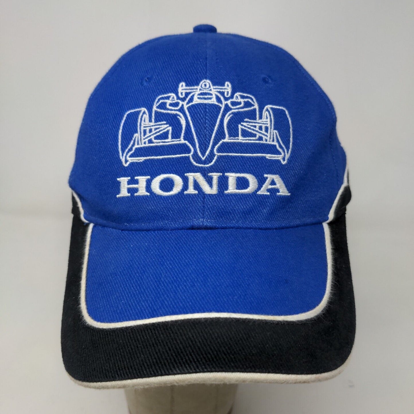 Speedgear Men's Strapback Hat Blue Embroidered Car Honda Logo Spell Out