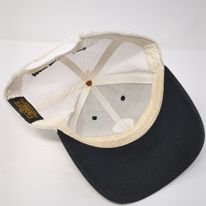 Maui Brewing Co. Turtle Snapback Trucker Hat Black One Size Mesh Back