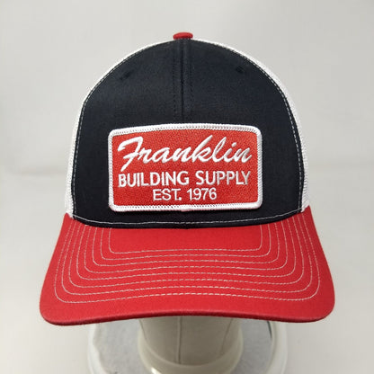 Franklin Building Supply Est. 1976 Snapback Trucker Hat Multi OSFA Mesh Back