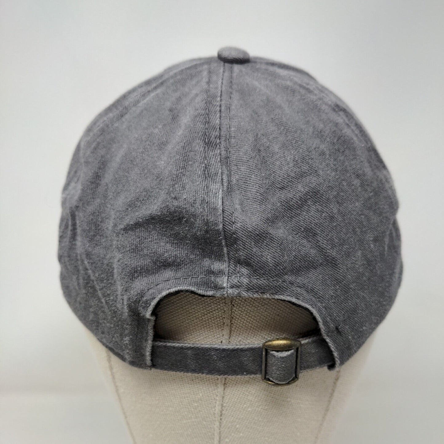 Chill Slideback Hat Gray One Size Embroidered Adjustable 6 Panel