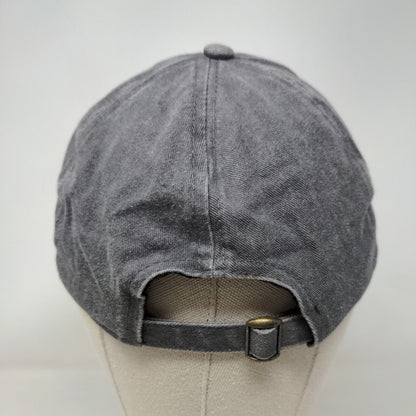 Chill Slideback Hat Gray One Size Embroidered Adjustable 6 Panel