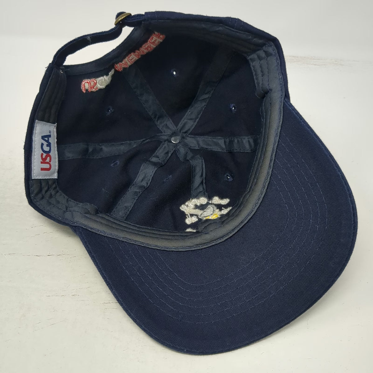 USGA Baseball Cap Blue One Size 2020 U.S. Open Winged Foot Member Strapback Hat