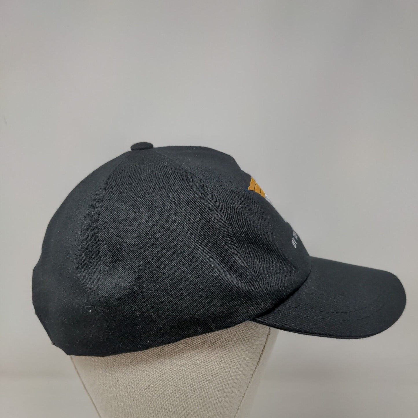 TMT By Team Builders Strapback Hat Black One Size Adjustable Embroidered 6 Panel