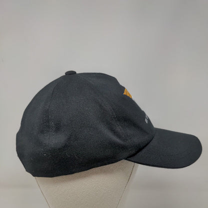 TMT By Team Builders Strapback Hat Black One Size Adjustable Embroidered 6 Panel