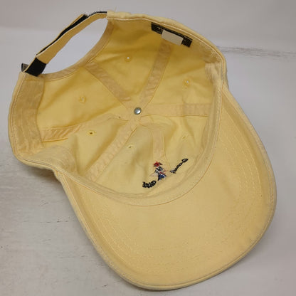 Imperial The Baseball Cap Yellow One Size Embroidered Golf Hat Cotton