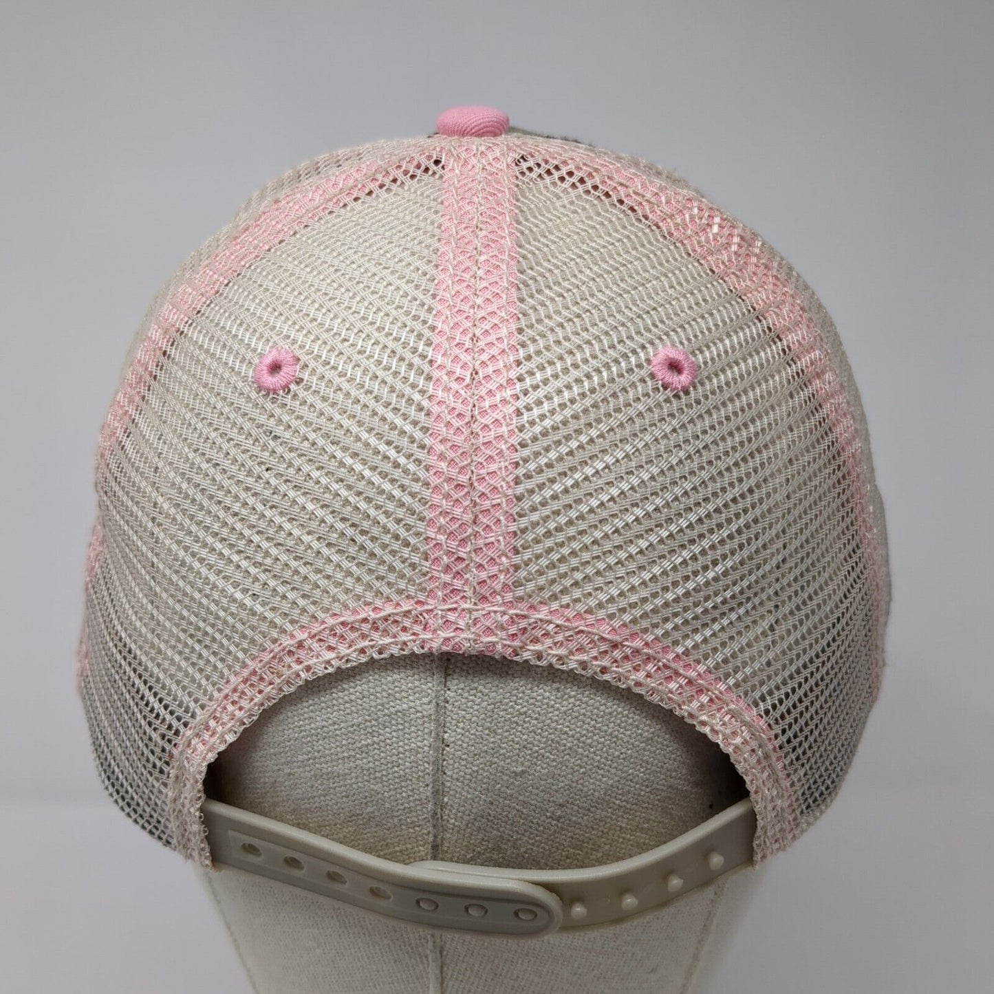 Camo Girl Snapback Trucker Hat Multicolor OS Adjustable Mesh Back Embroidered