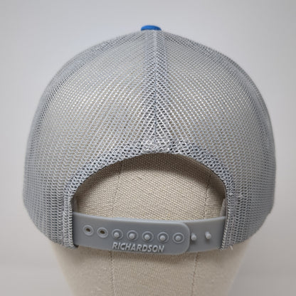 Titanium Excavation LLC Snapback Trucker Hat Blue One Size Mesh Back