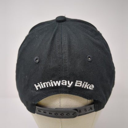 Himiway Bike Snapback Hat Black One Size Adjustable Embroidered 6 Panel