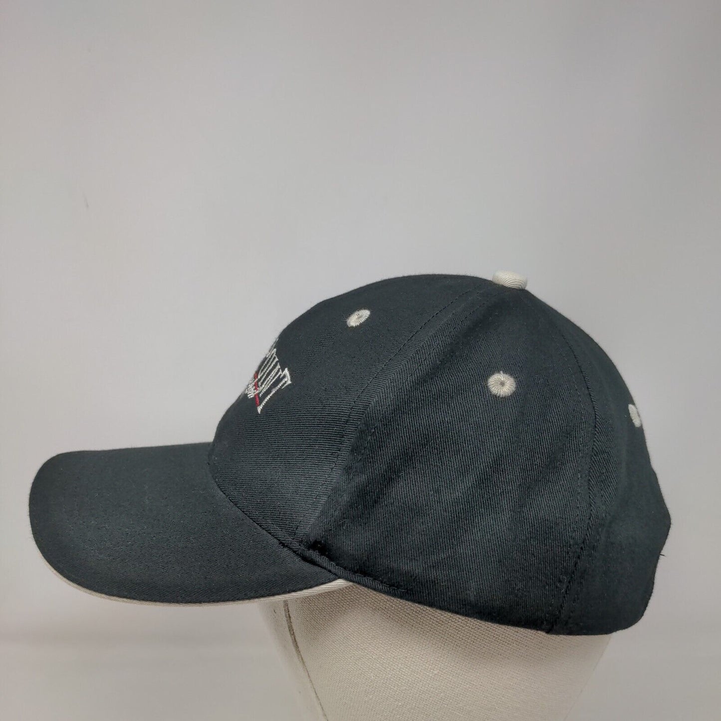 Long Point Established 1987 Slideback Hat Black OS Adjustable 6 Panel Ahead