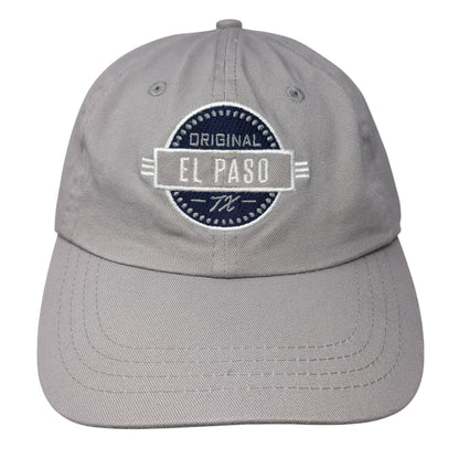 Original El Paso TX Slideback Hat Gray One Size Adjustable Paramount