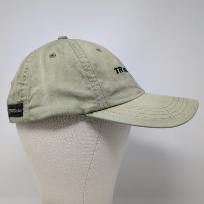 Brooks Trance NXS Baseball Cap Green One Size Slideback Cotton Graphic Hat