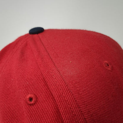 Zephyr Georgia Bulldogs NCAA Hat Cap Red Blue 7 5/8 Fitted Logo Embroidered