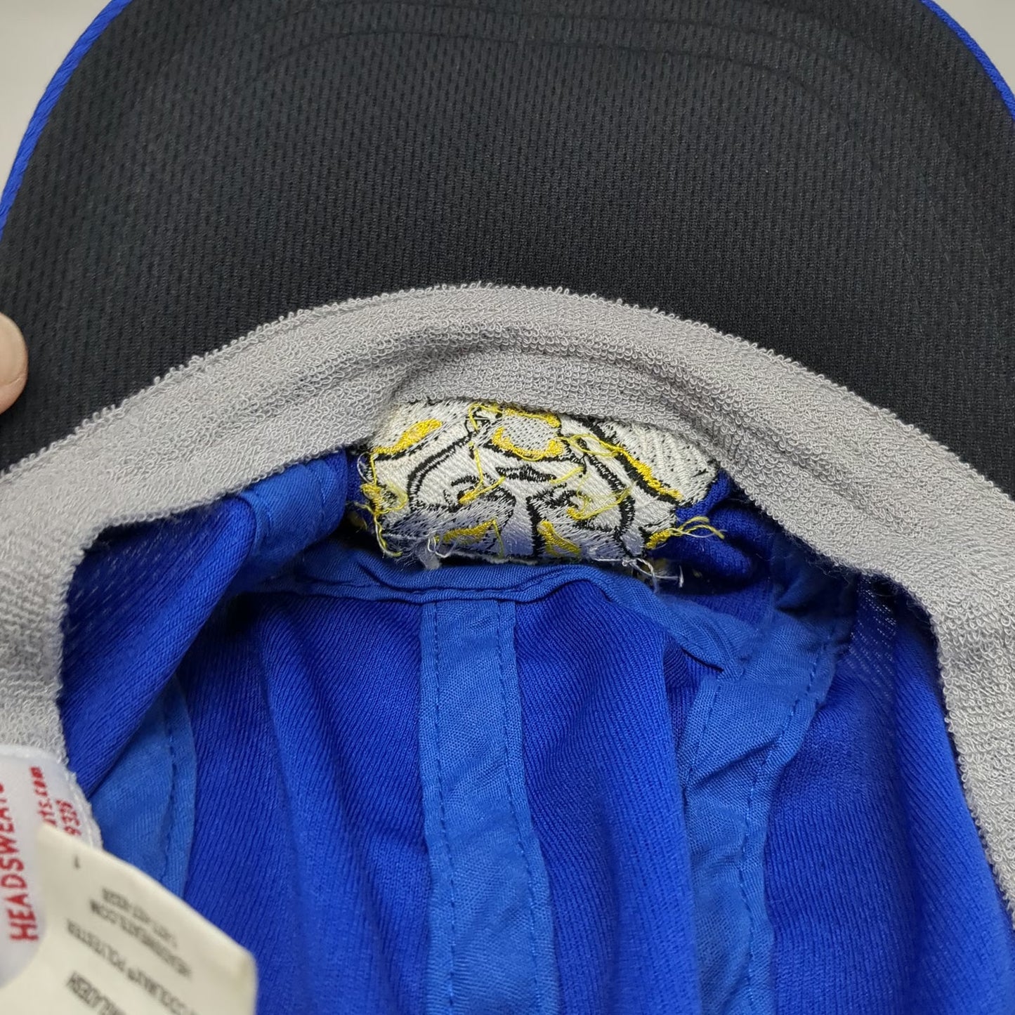 Headsweats 5 Panel Blue One Size Williamstown Badgers Hat Coolmax Polyester