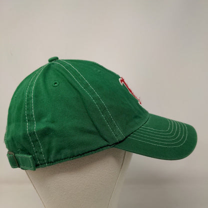 '47 Brand Men's Slideback Hat Green OS Boston Red Sox Embroidered Logo