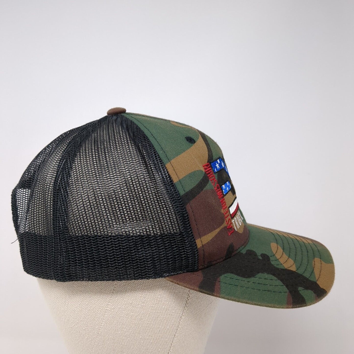 Eastern Missouri Truck Pullers Snapback Trucker Hat Camo One Size Yupoong