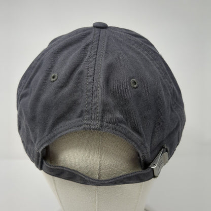 Letter CI Slideback Hat Gray M/L Adjustable Solid 6 Panel Richardson