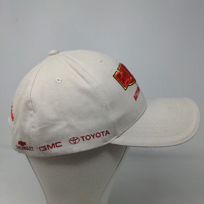 Ed Martin Automotive Group Men's Slideback Hat Tan Size OSFA Embroidered Cotton