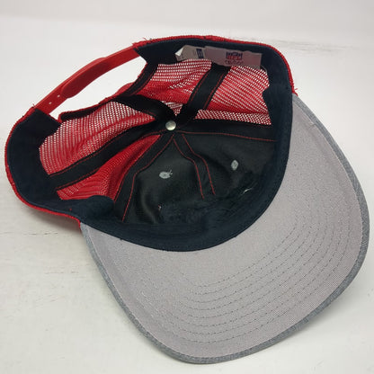 NFL Team Apparel San Francisco 49ers Gray Red One Size Trucker Hat Mesh Snapback