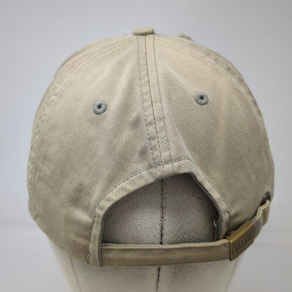 KBETHOS Baseball Cap Beige One Size Distressed American Flag USA Embroidery Hat