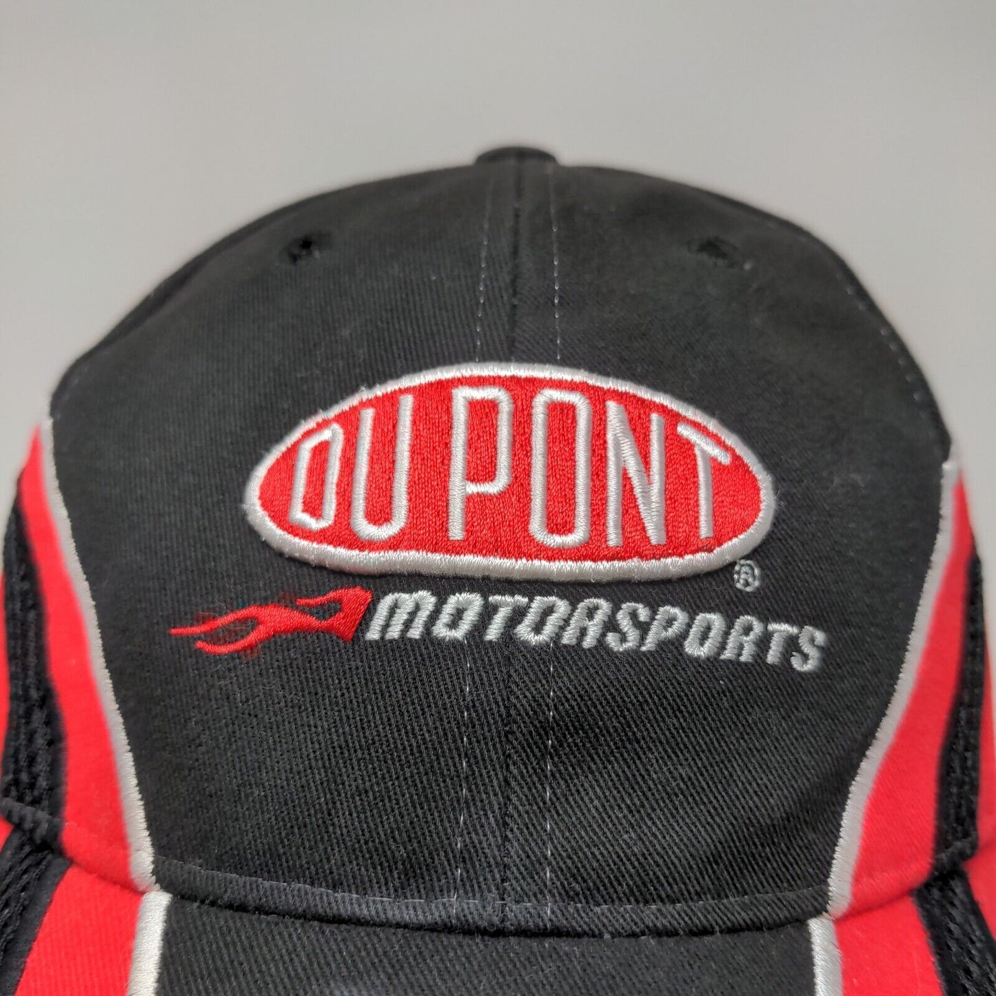 NASCAR Du Pont Motorsports Men's Strapback Hat Black #24 Jeff Gordon