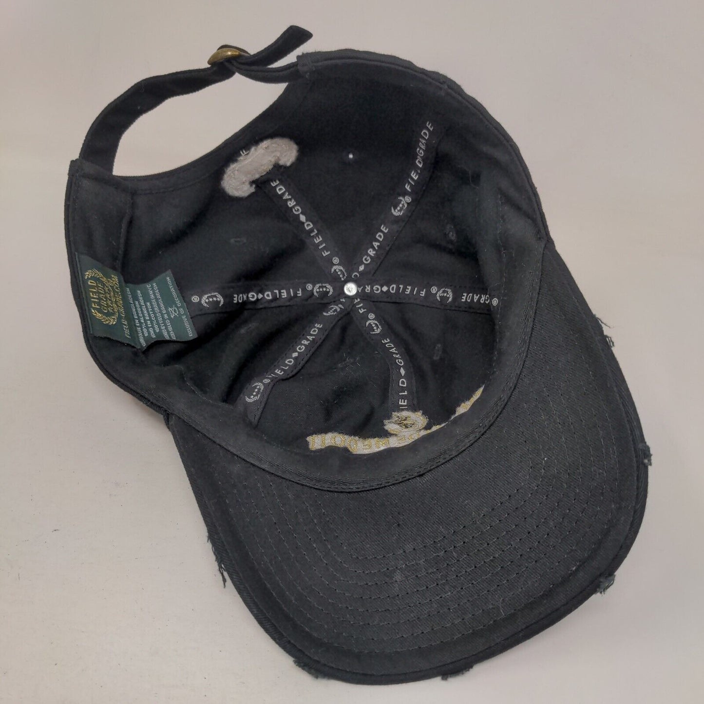 Remy Made Me Do It VSOP Slideback Hat Black One Size Embroidered Field Grade