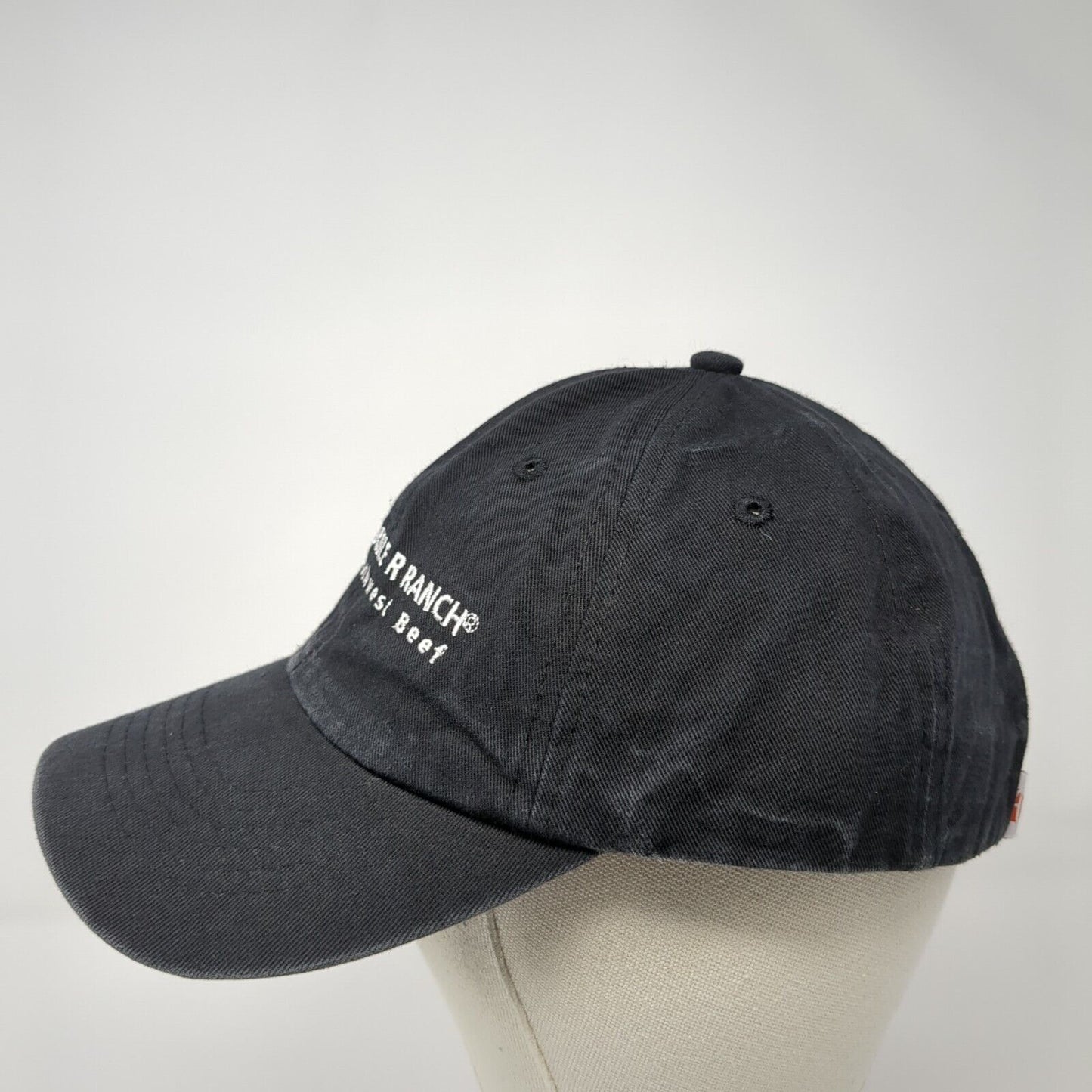 Double R Ranch Northwest Beef Slideback Hat Black One Size 6 Panel