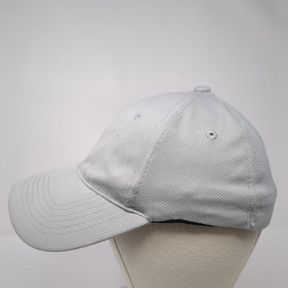 Starter Dri-Star Fitted Hat Gray One Size Embroidered Lightweight 6 Panel Blank