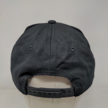 KING Snapback Hat Black One Size Adjustable Embroidered 6 Panel Akademiks