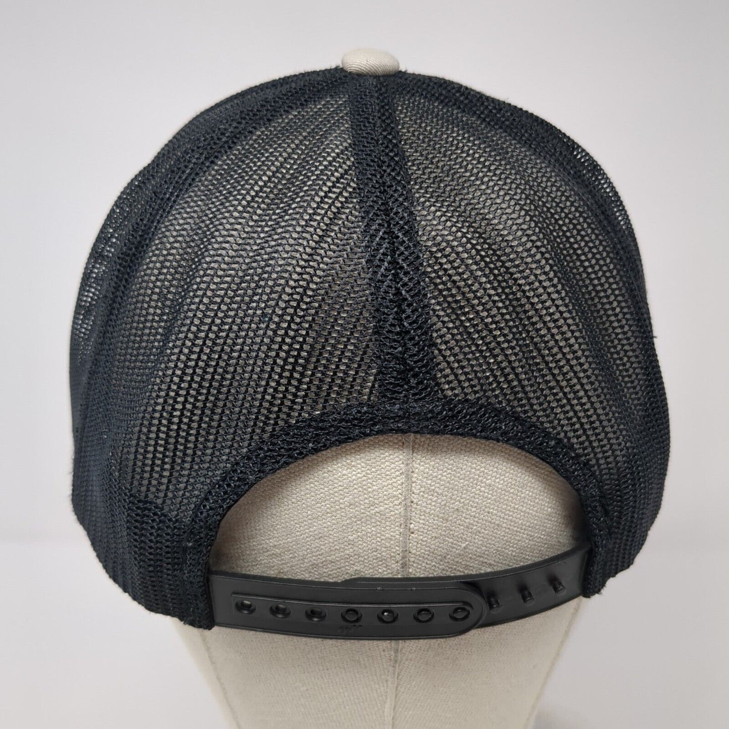 You Ain't No Cowboy Snapback Mesh Back Trucker Hat Gray One Size Yupoong