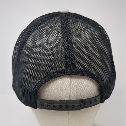 You Ain't No Cowboy Snapback Mesh Back Trucker Hat Gray One Size Yupoong