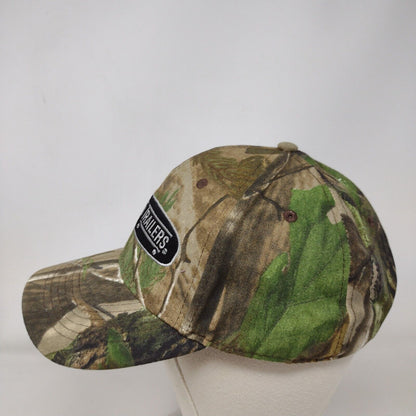 Western Trailers Strapback Hat Camouflage OS Adjustable Embroidered 6 Panel