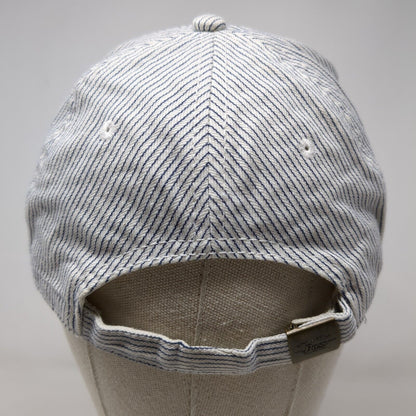 Bass Slideback Hat Multicolor One Size Adjustable Pinstripe 6 Panel