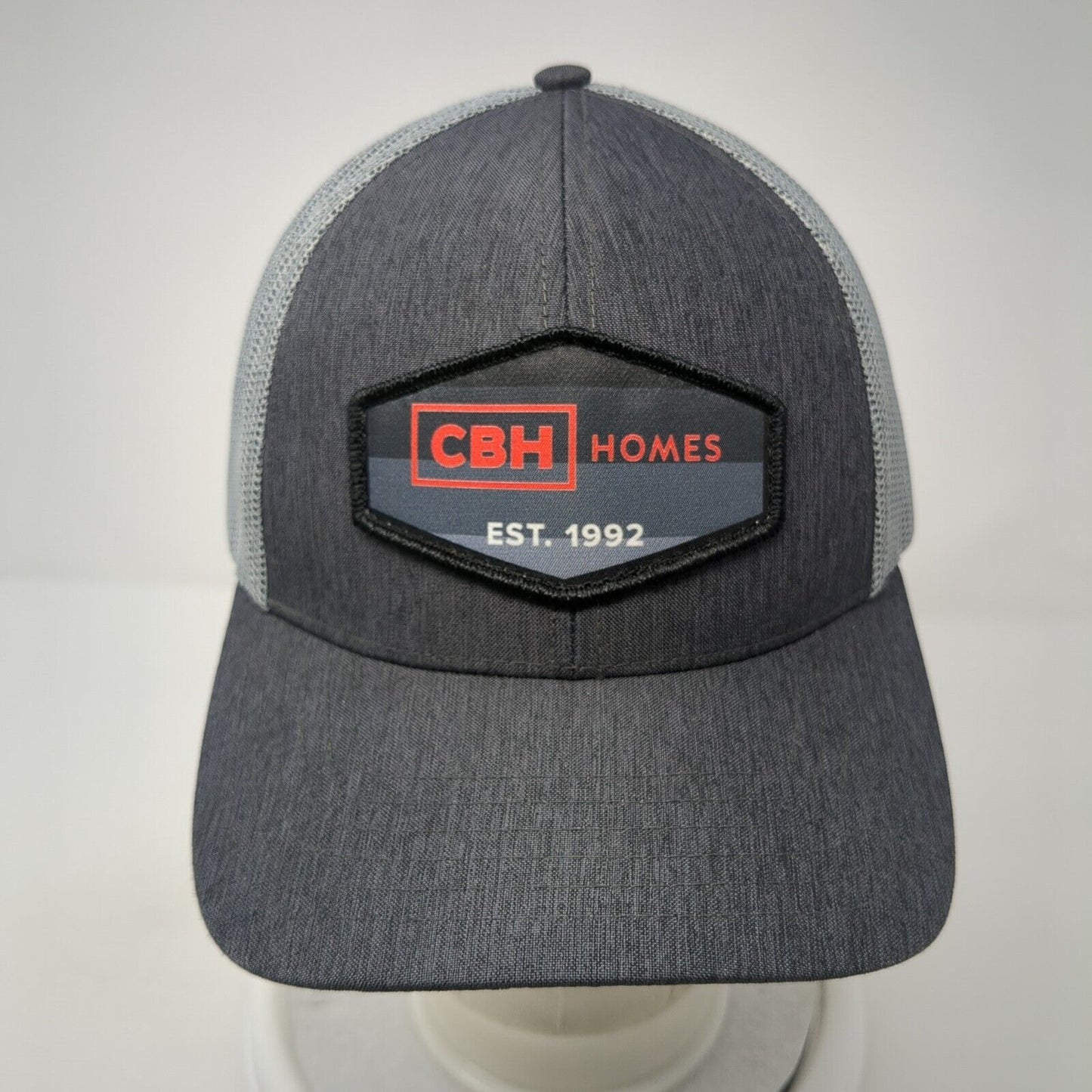 CBH Homes Snapback Mesh Back Trucker Hat Gray One Size Outdoor Cap