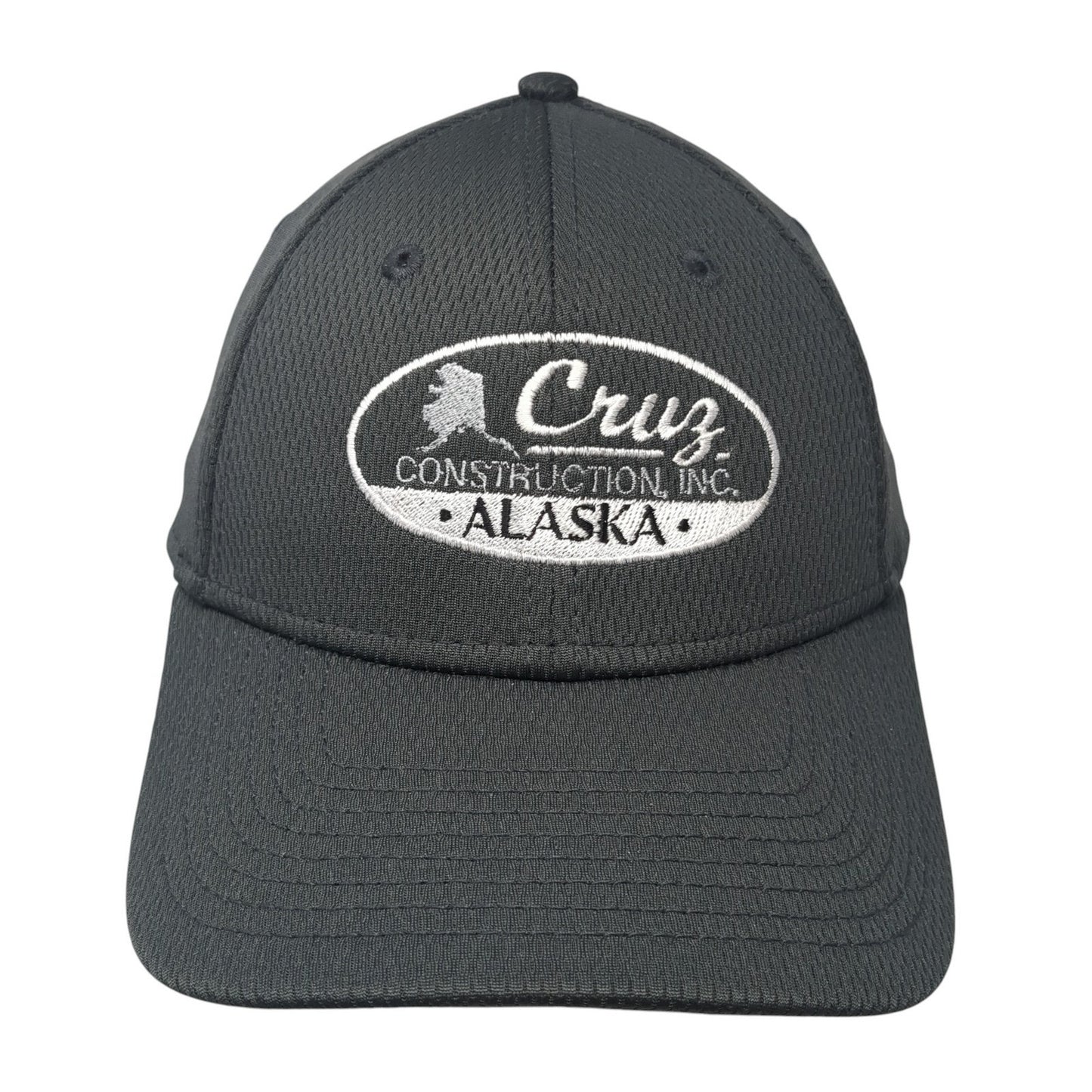 Cruz Construction, Inc. Alaska Strapback Hat Gray One Size New Era