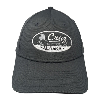 Cruz Construction, Inc. Alaska Strapback Hat Gray One Size New Era