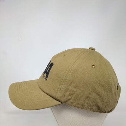 NRA Institute For Legislative Action Strapback Hat Brown One Size Adjustable