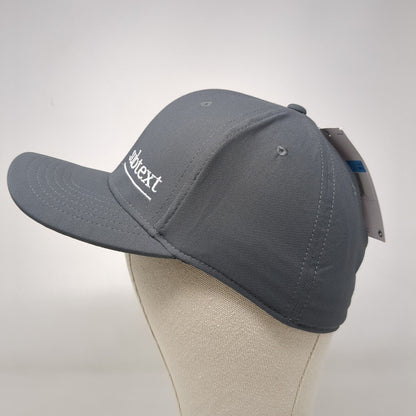 Subtext Fitted Hat Gray M/L Nike Swoosh Classic99 Dri-Fit W/Tags