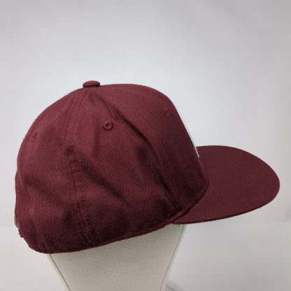 The Nayborhood Patch Snapback Hat Red One Size Adjustable AS Colour