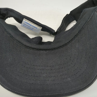 Corrington's Visor Black One Size Skagway Brewing Co Embroidered Brewery Hat