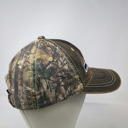 Port Authority Rhino Linings Tooele Utah Brown Camo Baseball Cap One Size Hat