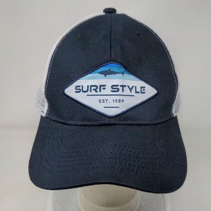 Surf Style Est. 1989 Snapback Trucker Hat Blue OSFM Adjustable Mesh Back