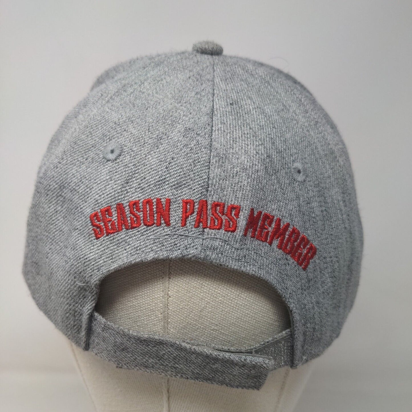 NFL Men's Strapback Hat Gray OSFM Embroidered Tampa Bay Buccaneers Season Pass